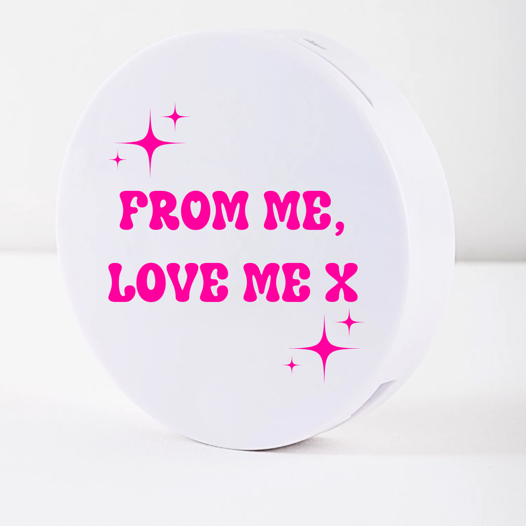 BY YOU. FROM ME, LOVE ME COMPACT - Custom Handmade Highlighter